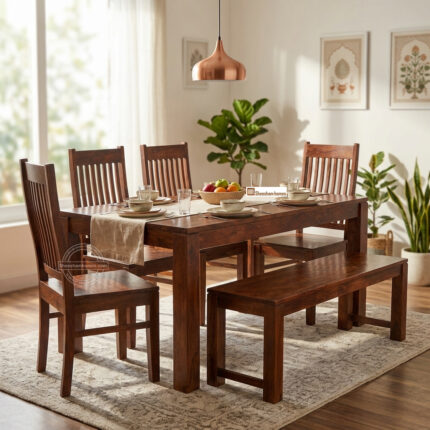 solid wood dining set