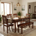 DINING SET SH-2015 IRON JALI SIX SEATER - Image 2