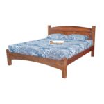 SHEESHAM WOOD BED ROUND HEAD W/O STORAGE - Image 2