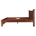 SHEESHAM WOOD BED KUBER W/O STORAGE - Image 4