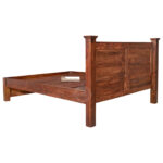 SHEESHAM WOOD BED KUBER W/O STORAGE - Image 5