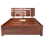 SHEESHAM WOOD BED PRIME W/O STORAGE - Image 2