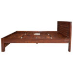 SHEESHAM WOOD BED DIAMOND DESIGN W/O STORAGE - Image 4