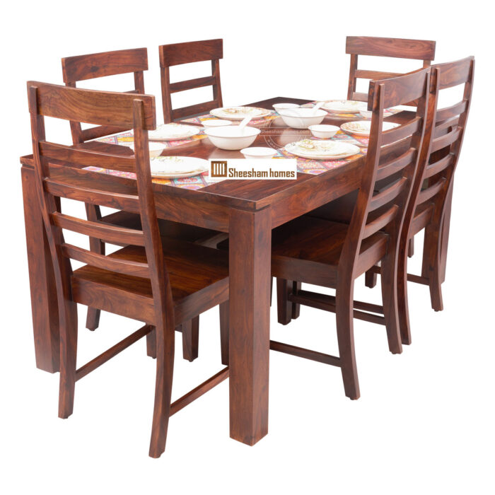 DINING SET SH-0204 HEXA SIX SEATER - Image 1