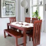 DINING SET SH-0207 WOODWIND SIX SEATER