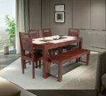 DINING SET SH-0208 KR SIX SEATER