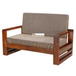 Sheesham Wood RICHMOND Sofa Two Seater