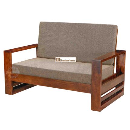 Sheesham Wood RICHMOND Sofa Two Seater
