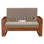 Sheesham Wood RICHMOND Sofa Two Seater - Image 2