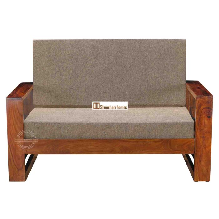 Sheesham Wood RICHMOND Sofa Two Seater - Image 2