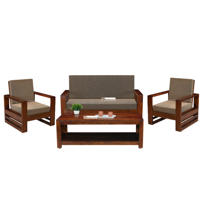 Wooden Sofa Set Richmond - Image 1