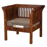 Sheesham Wood PRIME Sofa One Seater