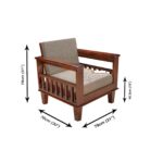 Wooden Sofa Set Rexolin - Image 6