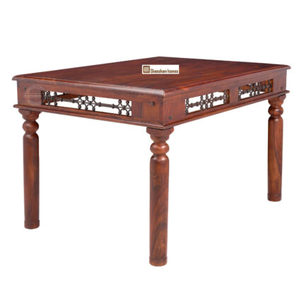DINING TABLE IRON JALI DT69
