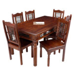 DINING SET SH-2015 IRON JALI SIX SEATER - Image 5