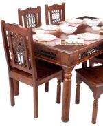 DINING SET SH-2015 IRON JALI SIX SEATER - Image 3