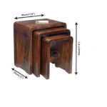 Stool Set Round Corner - Image 4