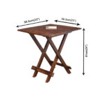 Magnus Folding Square Table - Image 5