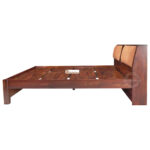 SHEESHAM WOOD BED CROMA W/O STORAGE - Image 4