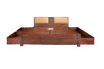 SHEESHAM WOOD BED CROMA WITH STORAGE - Image 3