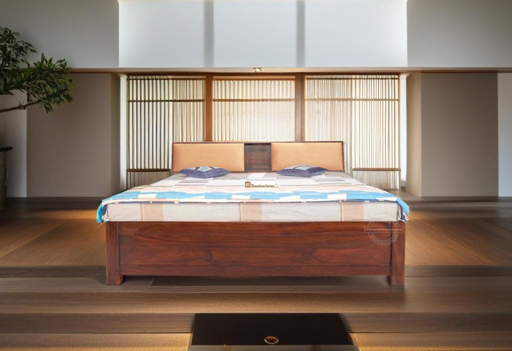 Buy Bedroom Furniture Wooden beds, Storage or w/o srotage bed upto 20%
