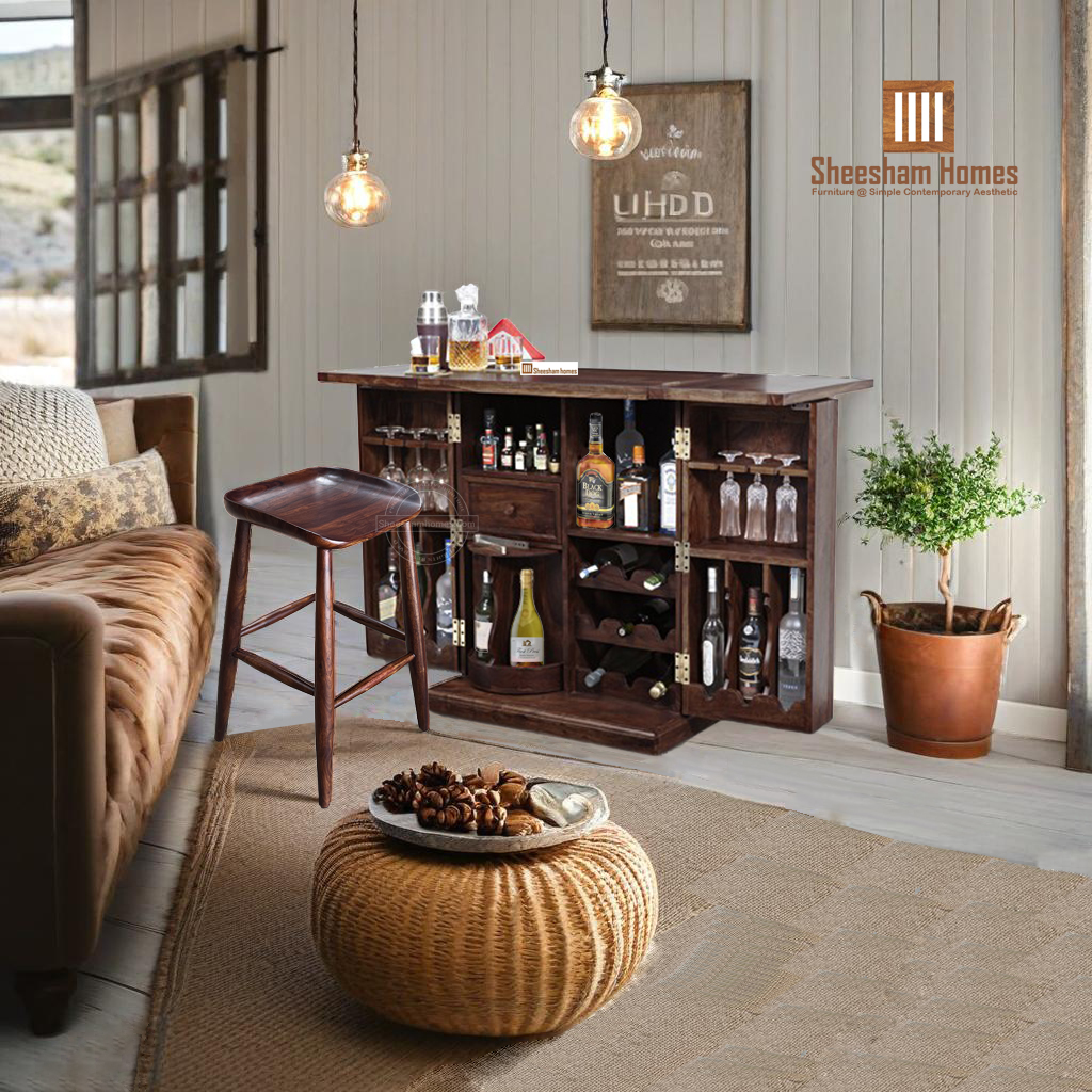 Living Room Bar Cabinet Wine Bar Design For Small Space Living