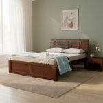 SHEESHAM WOOD BED PRIME W/O STORAGE