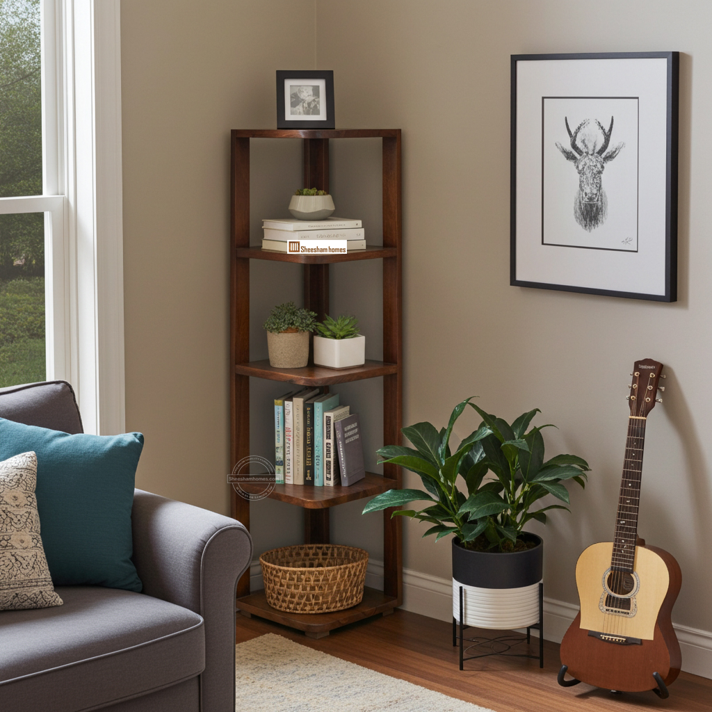 SH-1602 corner unit 5' Omega Medium Corner Stand 5 feet - Image 1