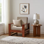 Wooden Sofa Set Richmond 3+1+1 - Image 7