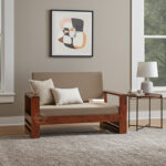 Sheesham Wood RICHMOND Sofa Two Seater - Image 2