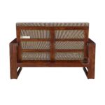 Sheesham Wood RICHMOND Sofa Two Seater - Image 5