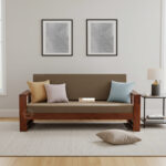 Sheesham Wood RICHMOND Sofa Three Seater