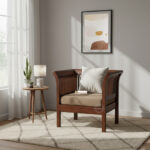 Sheesham Wood PRIME Sofa One Seater - Image 2