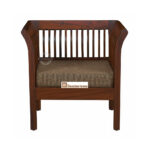 Sheesham Wood PRIME Sofa One Seater - Image 3