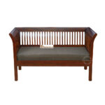 Sheesham Wood PRIME Sofa Two Seater - Image 3