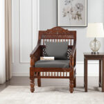 Sheesham Wood Sofa NIRMAAN One Seater