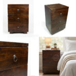Trio Drawer Bedside Table / Storage Unit - Image 4