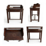 Compact Study Table Iron Jali - Image 3